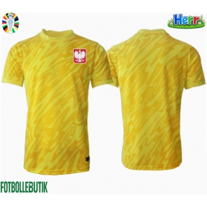 Polen Målvakt Hemmatröja EM 2024 Kortärmad